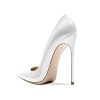 Women's Pointed Toe Shallow Stiletto Heels 4.7 Inch Pumps Wedding Party Banquet Shoes