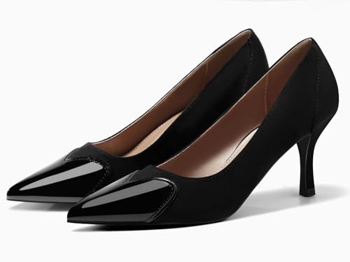 Womens Closed Pointed Toe Pumps Heart Stiletto High Heels Wedding Bride Dress Shoes