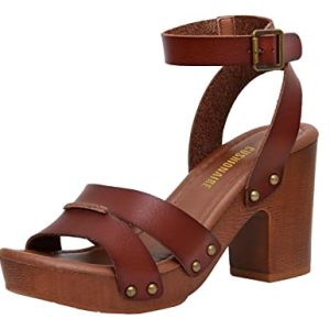 Women's Sandra Faux Wood Sandal +LiteSole Technology, Wide Widths Available