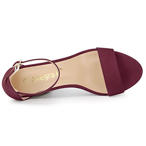 Women's Ankle Strap Platform Chunky Heels Sandals