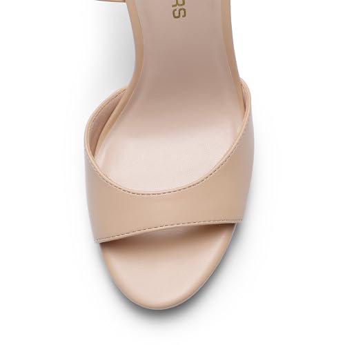 Women's Heels, High Stilettos Ankle Strap Sexy Comfort Dress Shoes Wedding Bridal Pumps Sandals