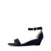 Women's Ingrid Ankle Strap Low Wedge Sandal