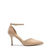 Women’s High Heels Strappy Closed Toe Stiletto Ankle Strap Pointed Toe D'Orsay Heel Dress Wedding Party Pumps Shoes