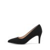 DREAM PAIRS Women's High Stiletto Heels Closed Pointed Toe Dress Pumps Shoes for Wedding Work Office Business, 3 Inches