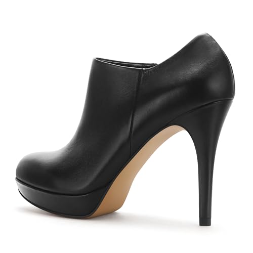 Women's Platform Booties Stiletto Ankle Boots High Heel Booties Winter Dress Shoes