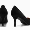 Womens Closed Pointed Toe Pumps Heart Stiletto High Heels Wedding Bride Dress Shoes