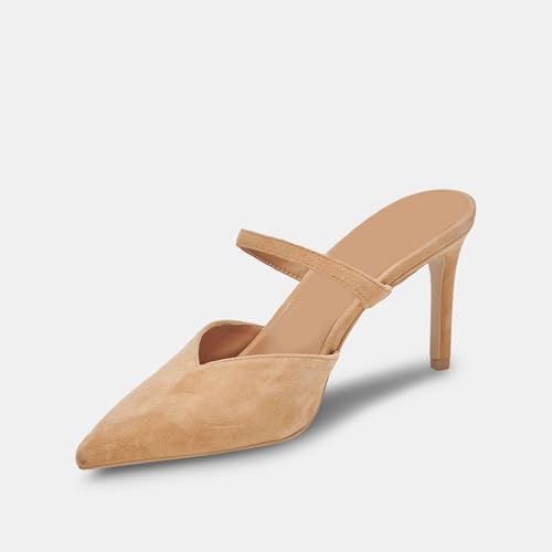 Pointed Toe Heels for Women Slip on Pumps Pointy Stiletto Heels Dressy Sexy Fashion Leather Pumps