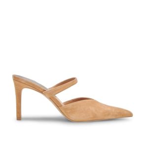 Pointed Toe Heels for Women Slip on Pumps Pointy Stiletto Heels Dressy Sexy Fashion Leather Pumps