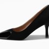 Womens Closed Pointed Toe Pumps Heart Stiletto High Heels Wedding Bride Dress Shoes