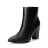Women's Ankle Boots Chunky Block Heel Booties