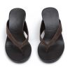 Suede Wedge Flip Flops for Women Open Round Toe Comfort Arch Support Slip On High Heel Thong Sandals for Summer Fashion Travel
