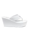 Women's Diver Comfort Foam Wedge Flip Flop Sandal