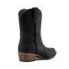 Women's Cowboy Cowgirl Western Ankle Boots Low Chunky Heels Square Toe Fall Short Booties Shoes