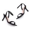 Women’s High Heel Sandals | Strappy Slingback Heels with Square Open Toe | Ankle Strap Dressy Stilettos for Wedding, Party &