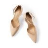 Women’s High Heels Strappy Closed Toe Stiletto Ankle Strap Pointed Toe D'Orsay Heel Dress Wedding Party Pumps Shoes