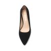 DREAM PAIRS Women's High Stiletto Heels Closed Pointed Toe Dress Pumps Shoes for Wedding Work Office Business, 3 Inches