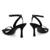 Women’s High Heel Sandals | Strappy Slingback Heels with Square Open Toe | Ankle Strap Dressy Stilettos for Wedding, Party &