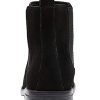 Men Chelsea Slip On Suede Boots Lightweight Leather Casual Dress Ankle Shoes