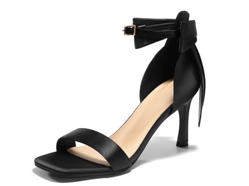 Womens Bow Tie High Heels One Strap Heeled Sandals Sexy Stiletto Open Toe Wedding Bride Shoes