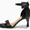 Womens Bow Tie High Heels One Strap Heeled Sandals Sexy Stiletto Open Toe Wedding Bride Shoes