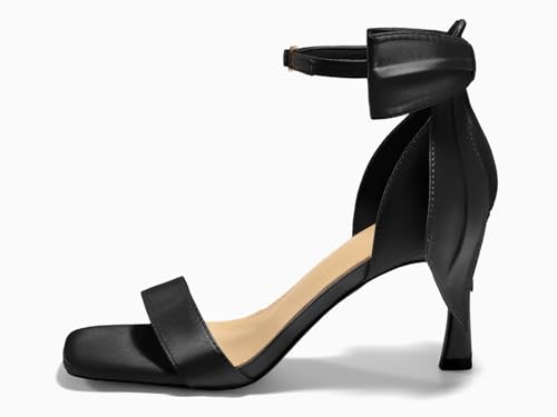 Womens Bow Tie High Heels One Strap Heeled Sandals Sexy Stiletto Open Toe Wedding Bride Shoes