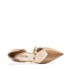Women's Closed Toe High Heels Stiletto Pointed Toe Strappy Pearl Elegant D'Orsay Dress Wedding Party Pumps Shoes