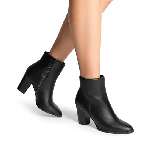 Women's Ankle Boots Chunky Block Heel Booties