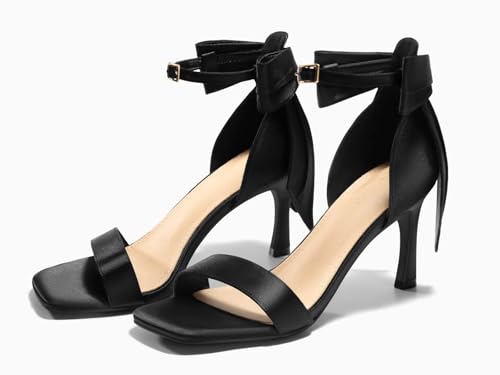 Womens Bow Tie High Heels One Strap Heeled Sandals Sexy Stiletto Open Toe Wedding Bride Shoes