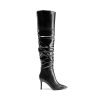 Women's High Heels Over The Knee Boots Thigh High Pointed Toe Stiletto Long Fall Sexy Boots