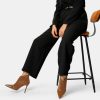 Women Stiletto High Heel Pointed Toe Ankle Boots Short Bootie Zipper Slip-on Party Office Dress Boots 3.9 Inches