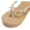 Womens Platform Flip Flops Wedges Sandals for Women wedge flip flops Flats Summer Comfort Thong Sandals Wedge Heels for Women