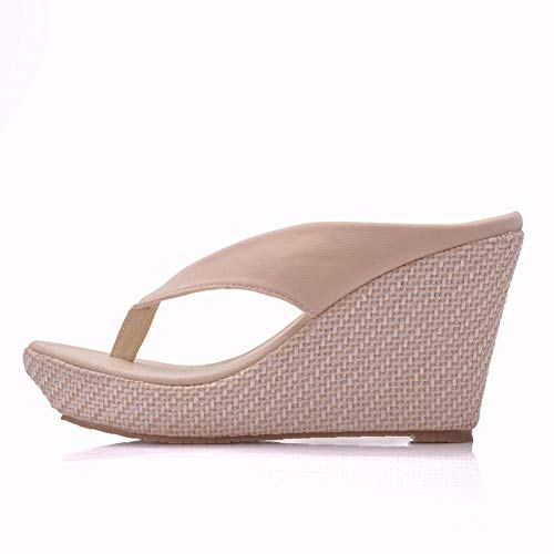 Women Beach Sandals Platform Wedges Sandals High Heels Wedges Slippers Flip Flops White Flip Flops Plus Size