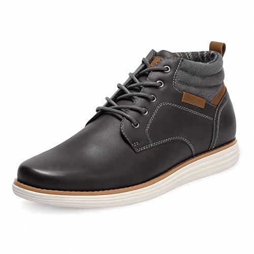 Men's Mid Top Chukka Sneaker Lace Up Dress Boot