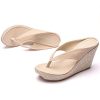 Women Beach Sandals Platform Wedges Sandals High Heels Wedges Slippers Flip Flops White Flip Flops Plus Size