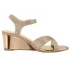 Women's Wendy Low Wedge Sandals Ankle Strap Espadrille Open Toe Casual Summer Women Wedge Heels Shoes