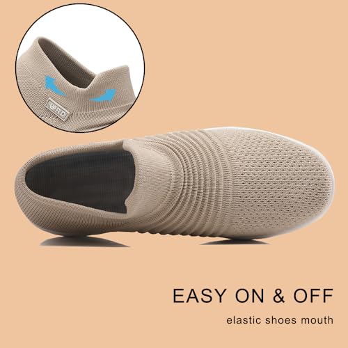 Platform Loafers for Women Comfortable | Womens Slip On Sneakers Lightweight | Women's Walking Shoes Work Long Hours | Thick