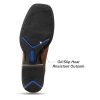 Cowboy Boots For Men Western Retro Embroidered Square Toe Boots Hand Painted Classic Resistant Leather Boot