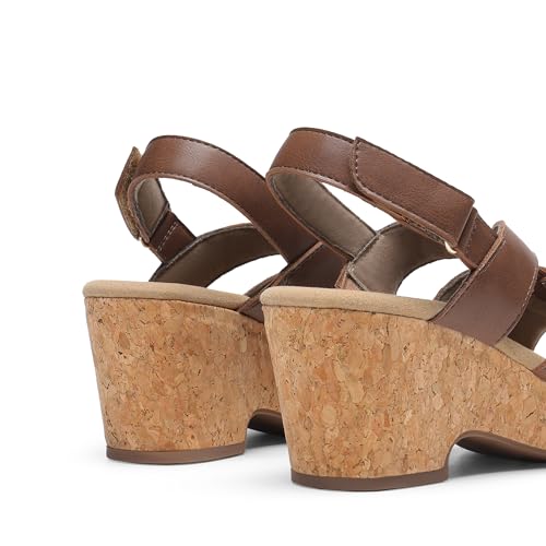 Women's Wedge Sandals Comfortable Open Toe Platform Casual Dressy Cork Summer Dress Shoes