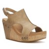 Womens Wedge Sandals With Strap for Dressy Ladies Sandals Casual 3 Inch Wedge