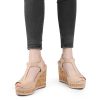 Women's Wedges Sandals Platform Buckle Shoes