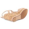 Women's Wedges Sandals Platform Buckle Shoes