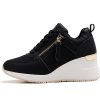 High Heel Wedge Sneakers for Women