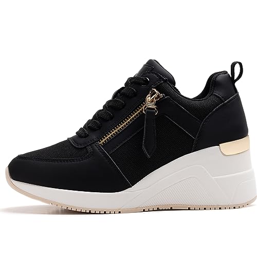 High Heel Wedge Sneakers for Women