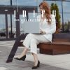 IN3 Wedges for Women Closed Toe Pumps Low Heel Pointed Toe Work Wedding Bridal Office Formal Business Dress Casual Dressy