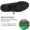 Men Chelsea Slip On Suede Boots Lightweight Leather Casual Dress Ankle Shoes