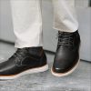 Men's Mid Top Chukka Sneaker Lace Up Dress Boot