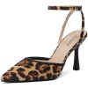 Heels for Women Stiletto Closed Pointed Toe Backless Dress Shoes High Heels Sexy Kitten Pumps Wedding Guest Party Dance Prom