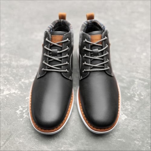 Men's Mid Top Chukka Sneaker Lace Up Dress Boot