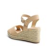 Espadrille Dressy Wedge Sandals, Women's Platform Sandals Casual Summer, Comfortable High Heeled Wedges with Adjustable Buckle