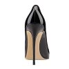 Women's Sexy Pointed Toe High Heels,4.72 inch/12cm Patent Leather Pumps,Wedding Dress Shoes,Cute Evening Stilettos